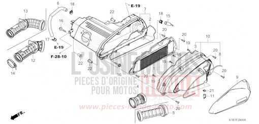 AIR CLEANER NSS350AN de 2022